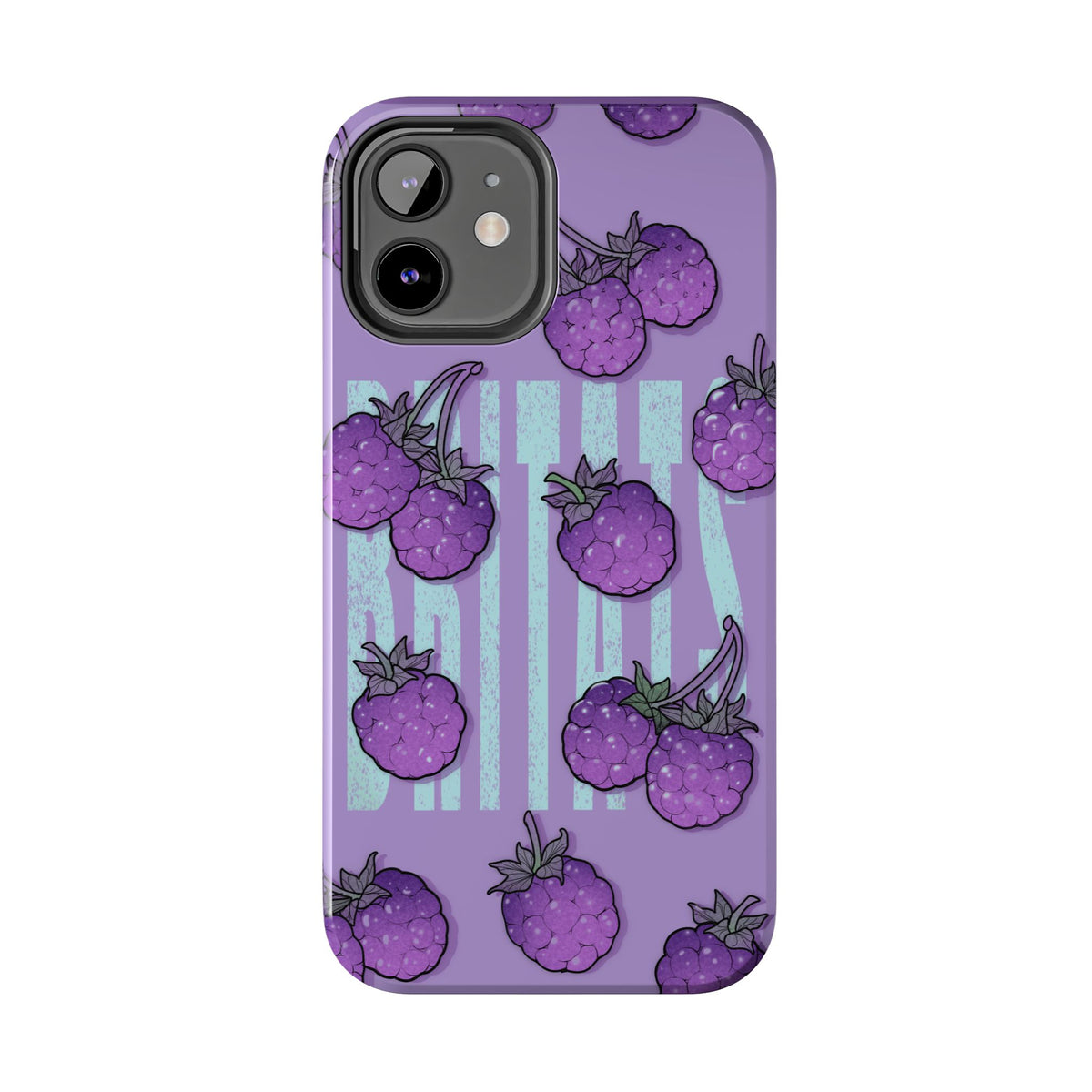 Britats lavender blackberry Phone Case