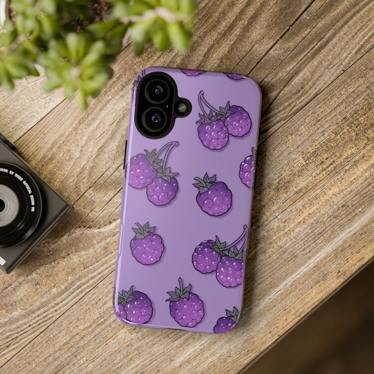 Lavender Blackberry Phone Case