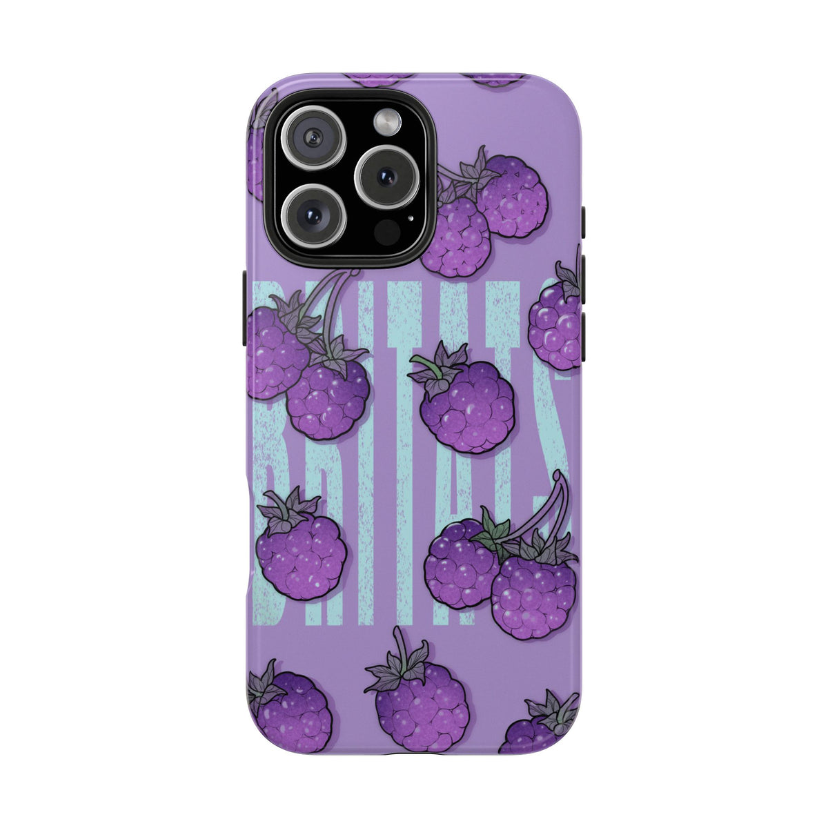 Britats lavender blackberry Phone Case