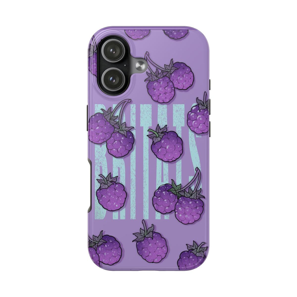 Britats lavender blackberry Phone Case