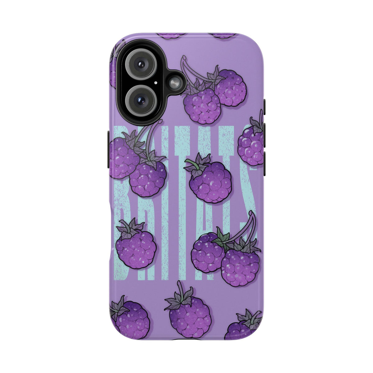Britats lavender blackberry Phone Case