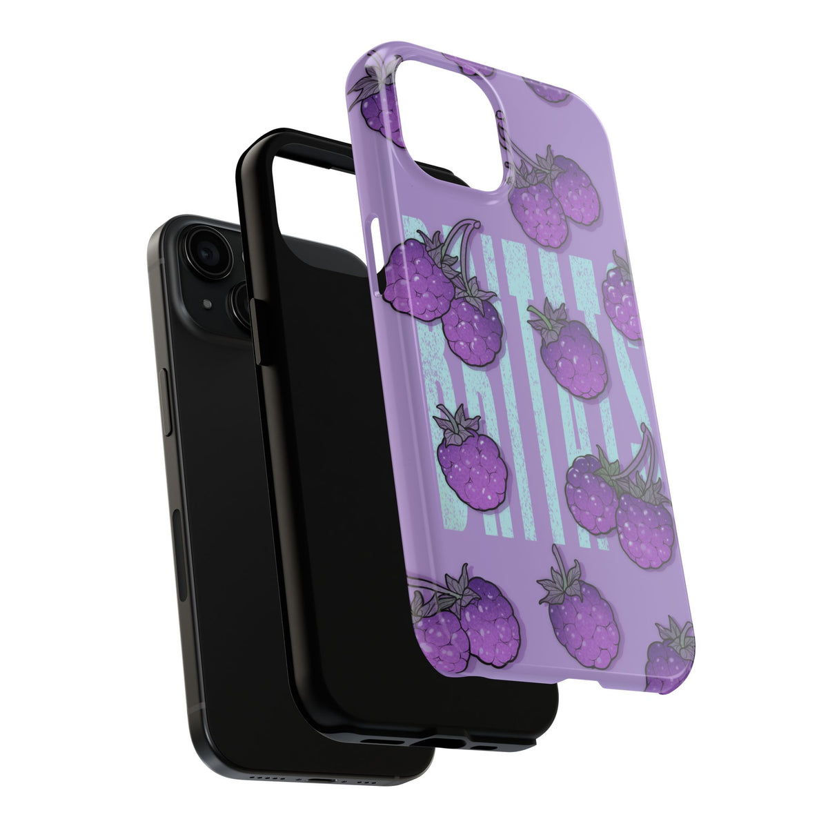 Britats lavender blackberry Phone Case