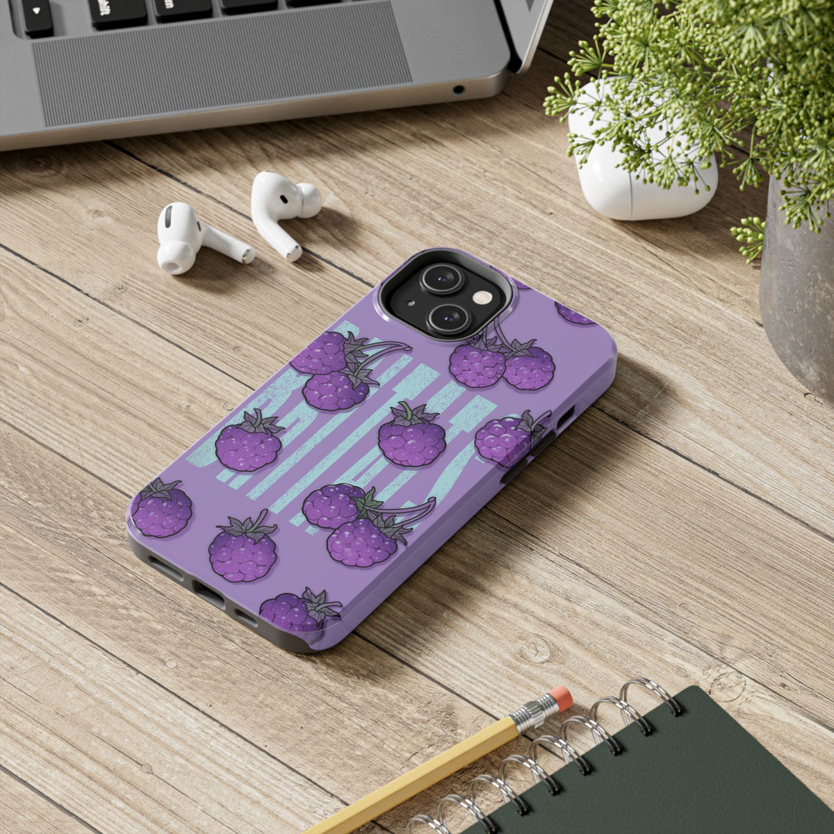Britats lavender blackberry Phone Case