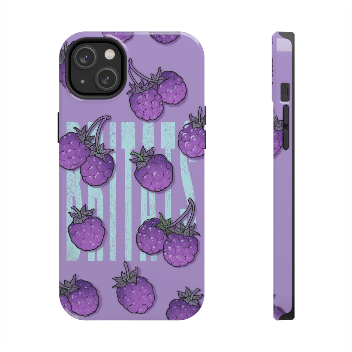 Britats lavender blackberry Phone Case