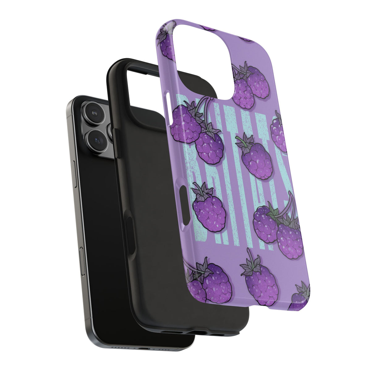 Britats lavender blackberry Phone Case