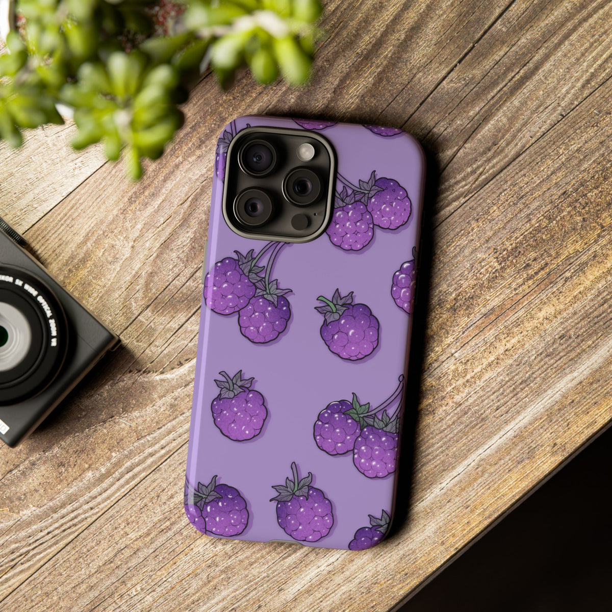 Lavender Blackberry Phone Case