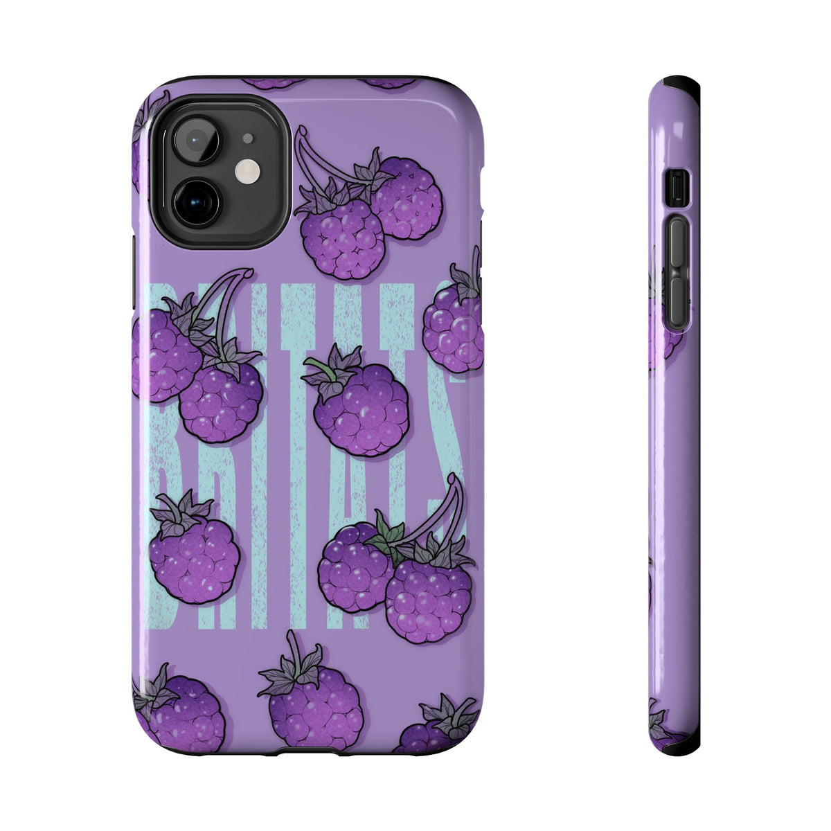 Britats lavender blackberry Phone Case