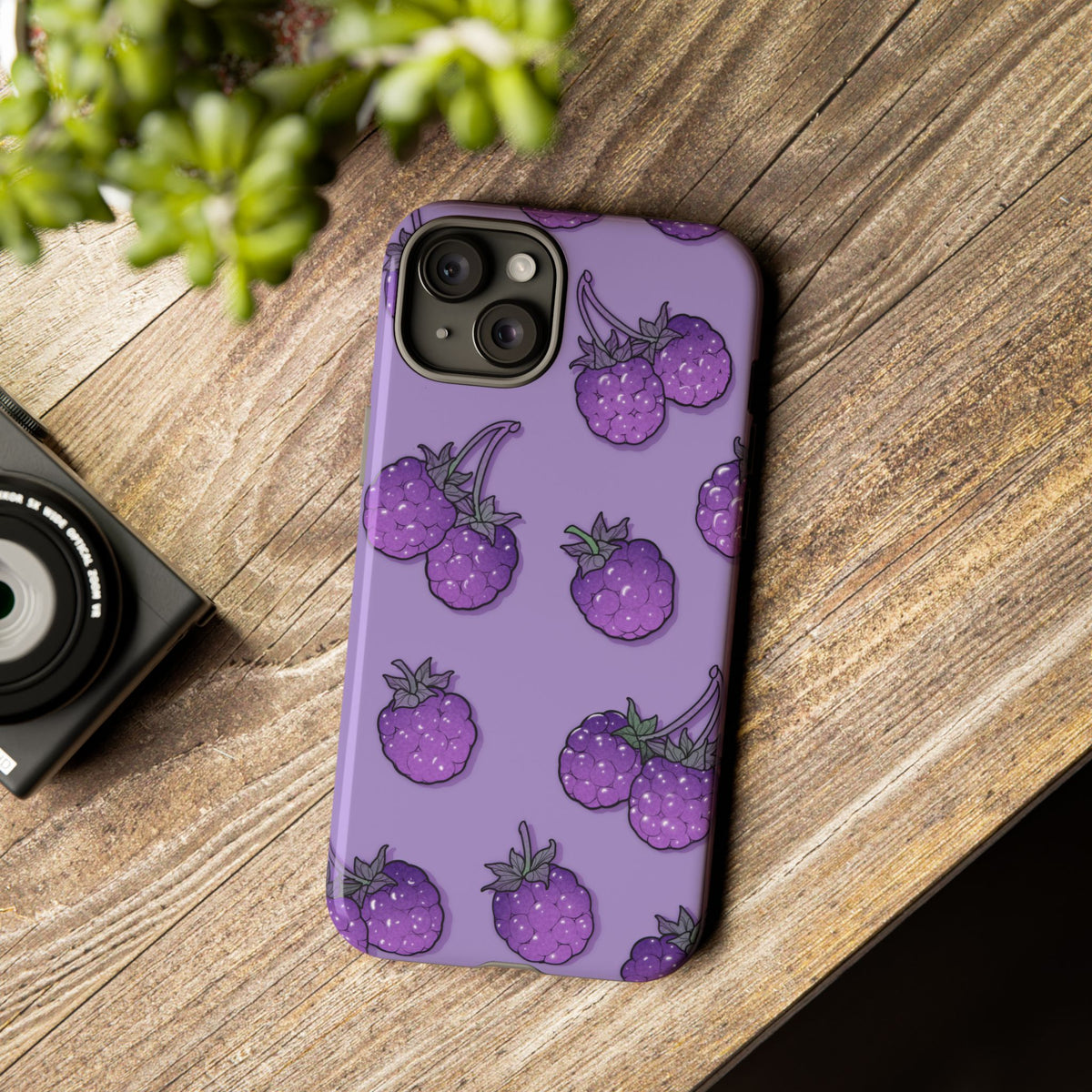 Lavender Blackberry Phone Case
