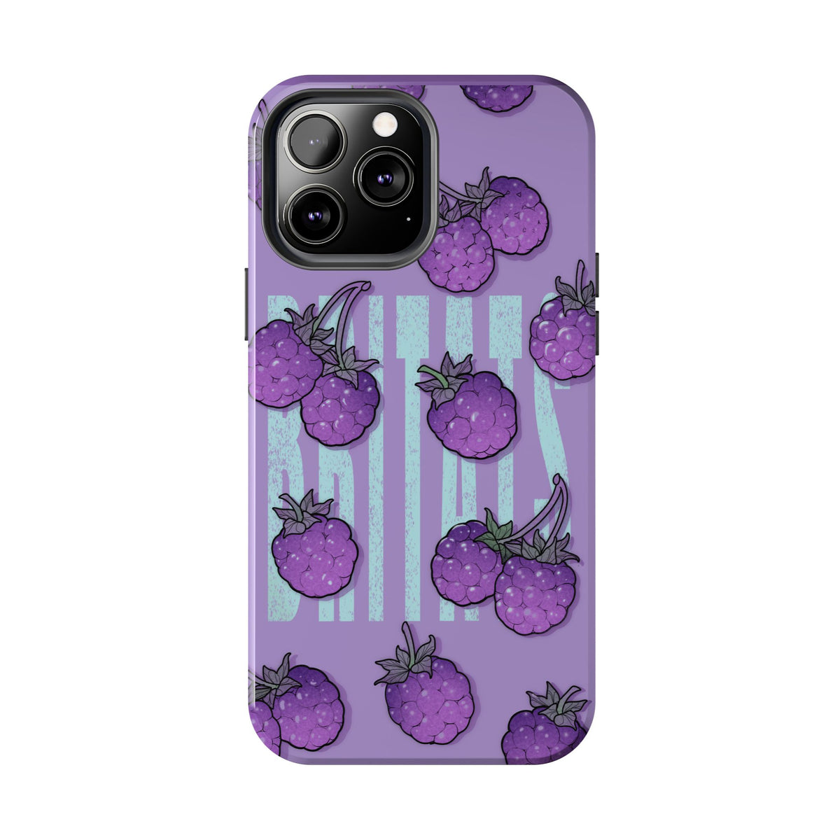 Britats lavender blackberry Phone Case
