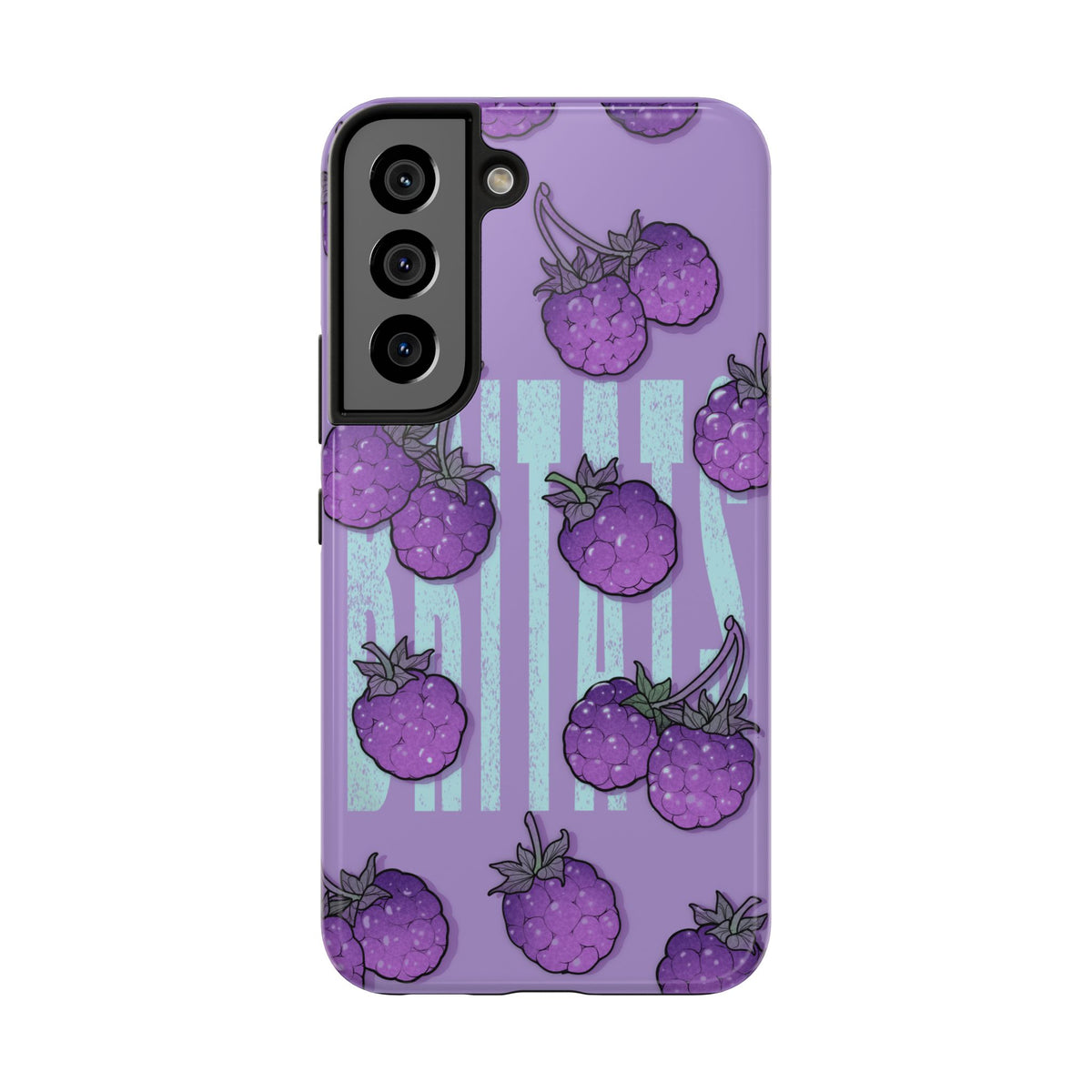 Britats lavender blackberry Phone Case