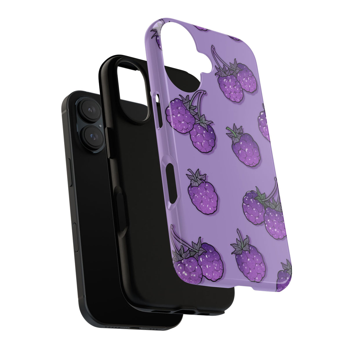 Lavender Blackberry Phone Case