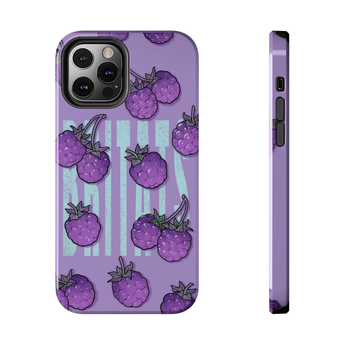 Britats lavender blackberry Phone Case
