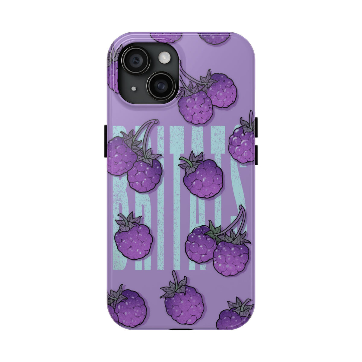 Britats lavender blackberry Phone Case