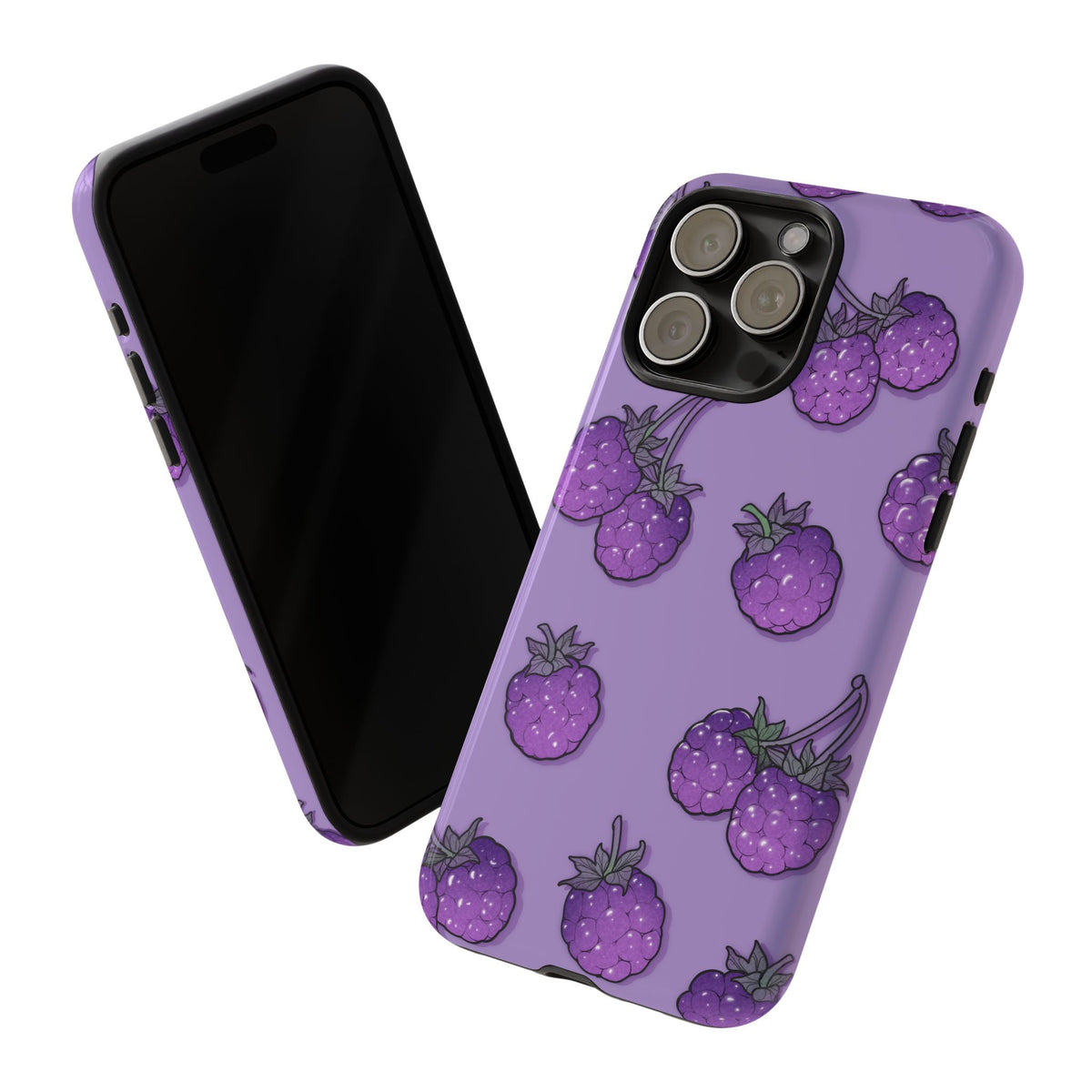 Lavender Blackberry Phone Case