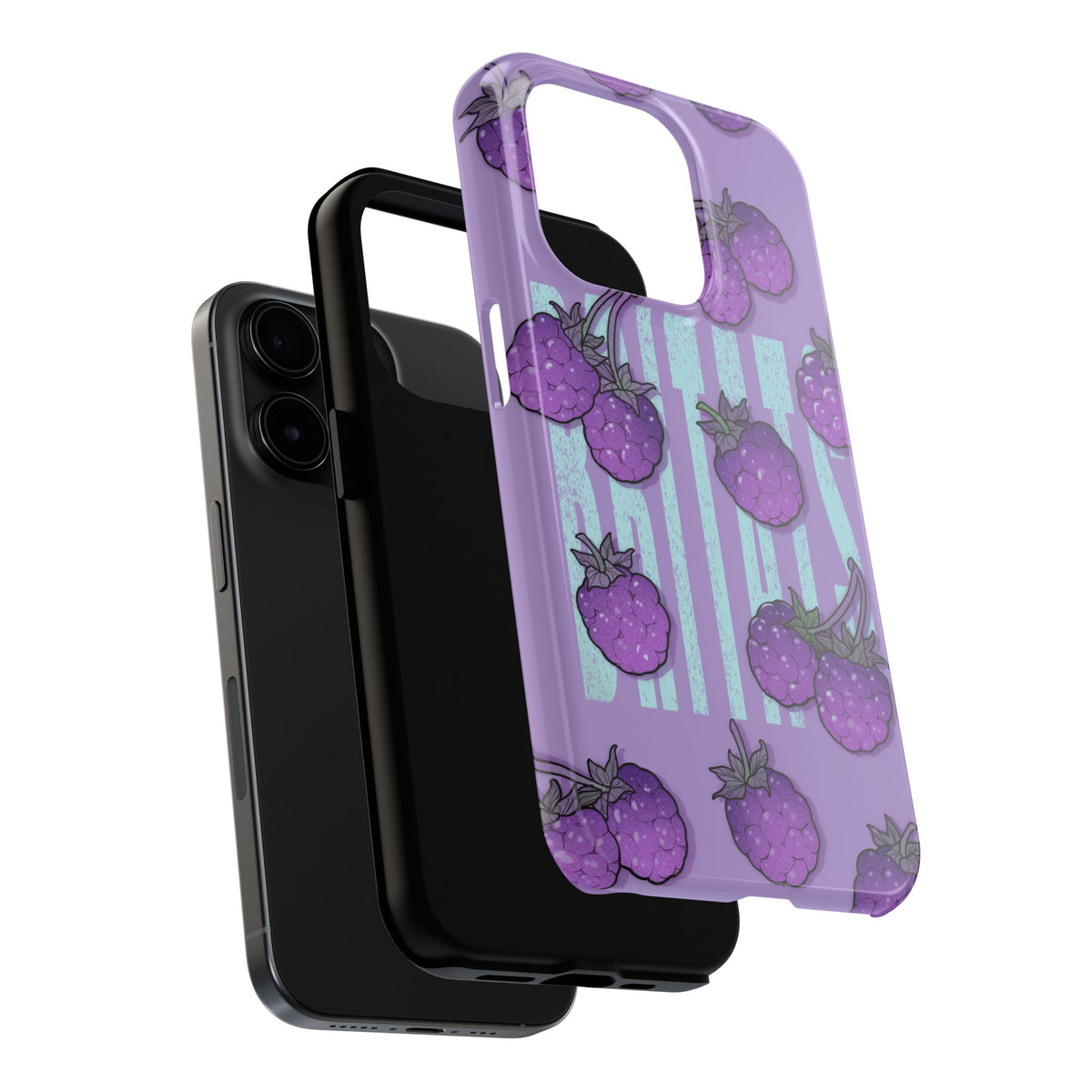 Britats lavender blackberry Phone Case