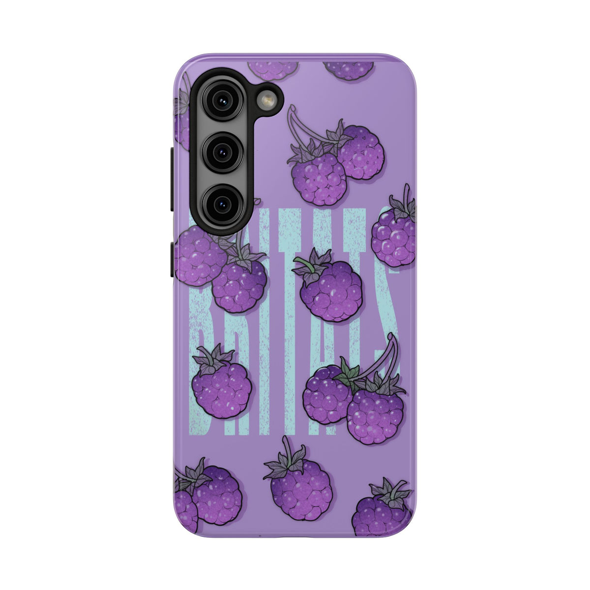 Britats lavender blackberry Phone Case