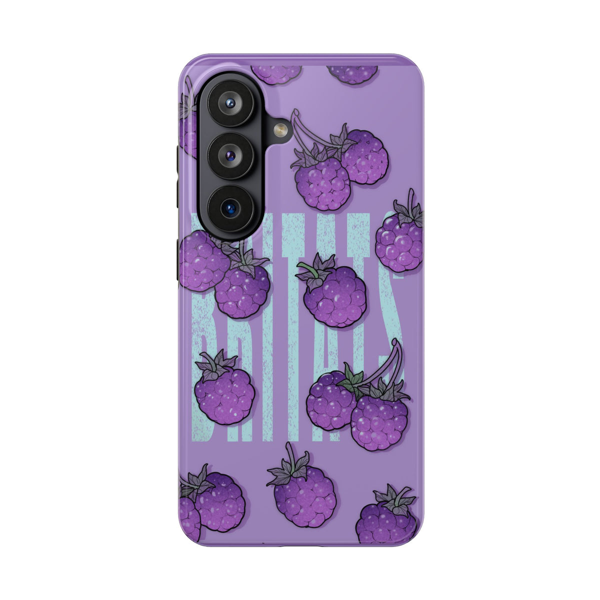 Britats lavender blackberry Phone Case