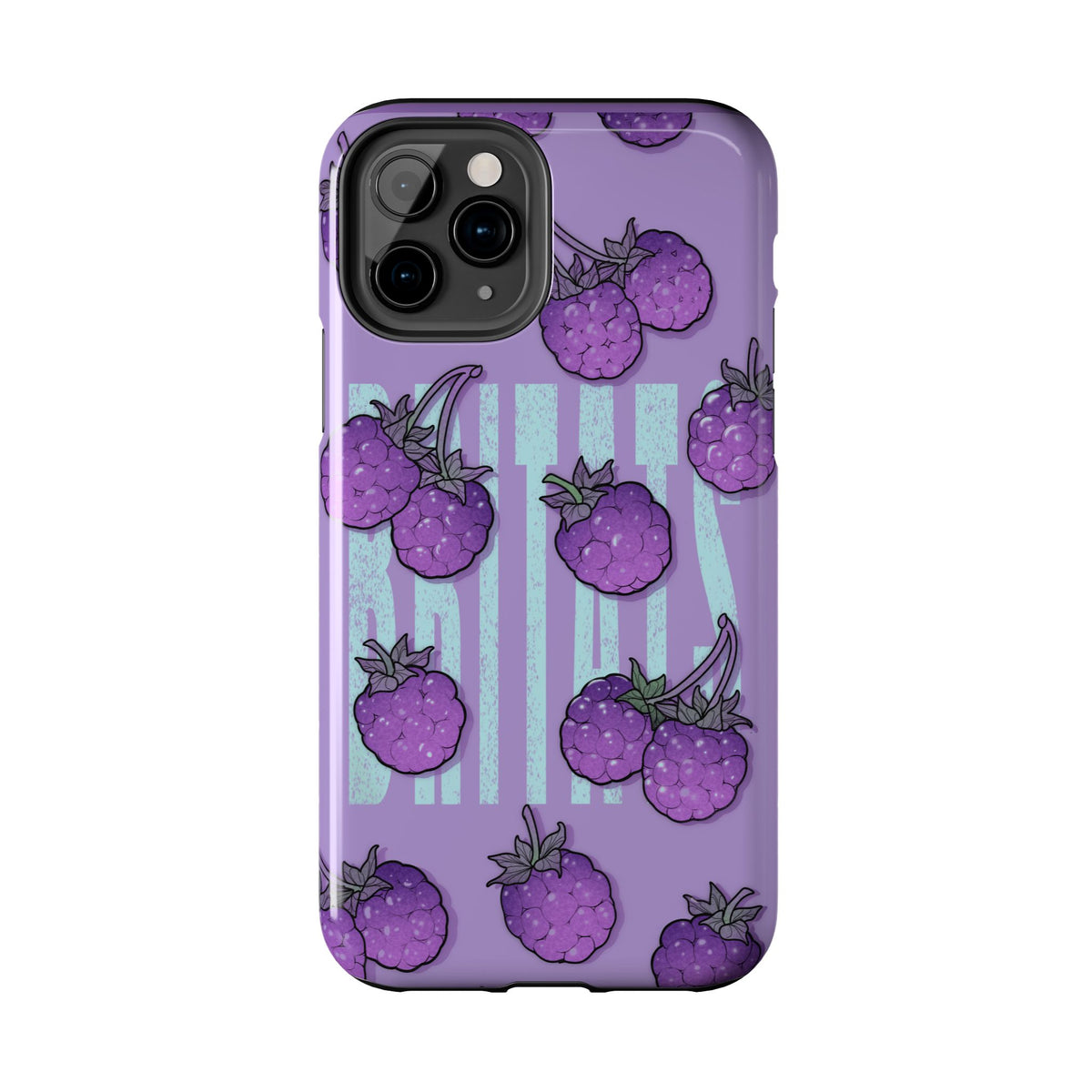 Britats lavender blackberry Phone Case