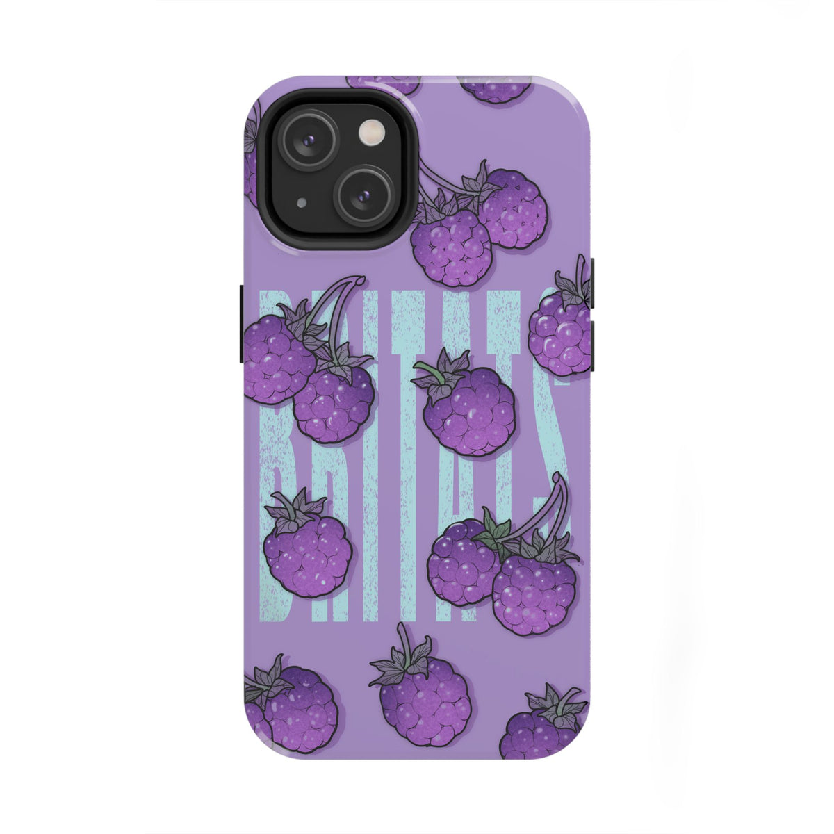 Britats lavender blackberry Phone Case