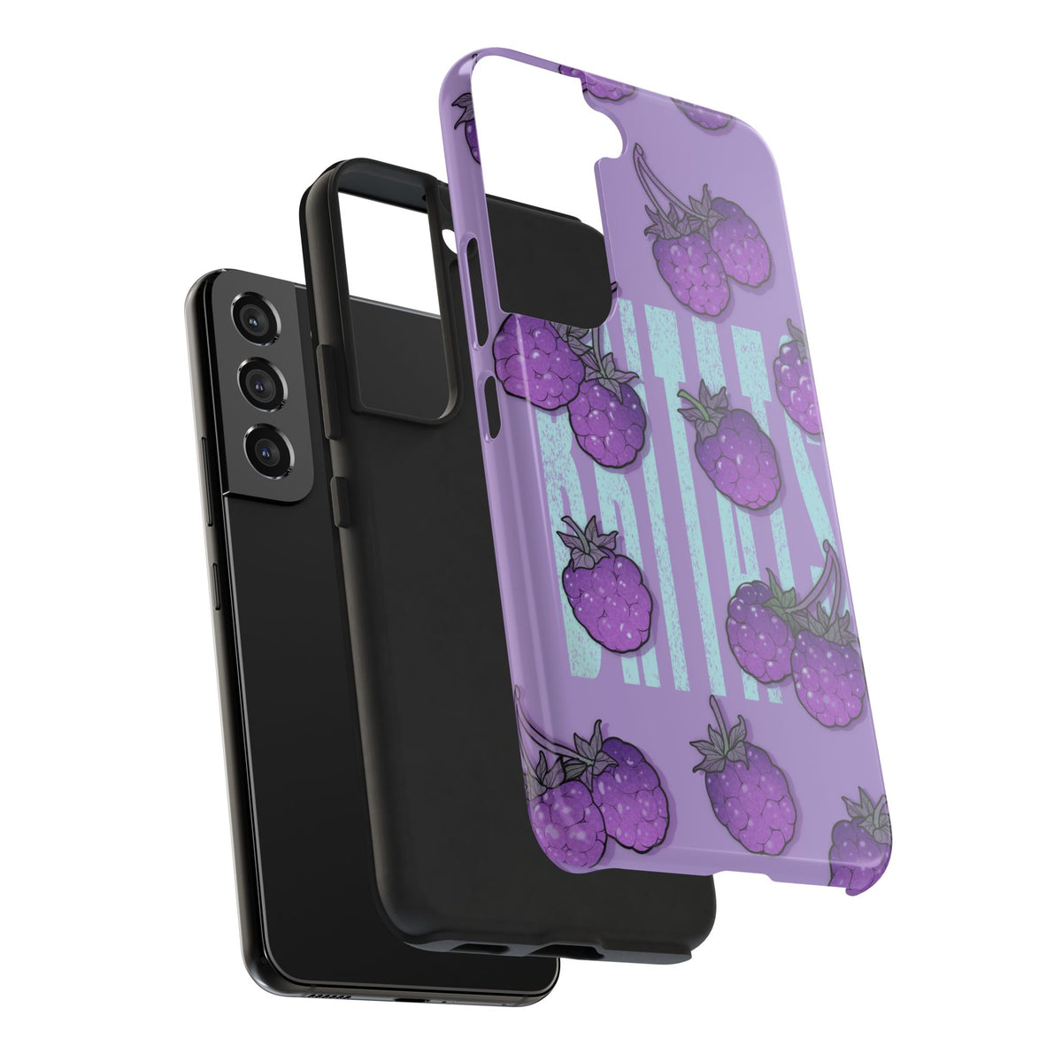 Britats lavender blackberry Phone Case
