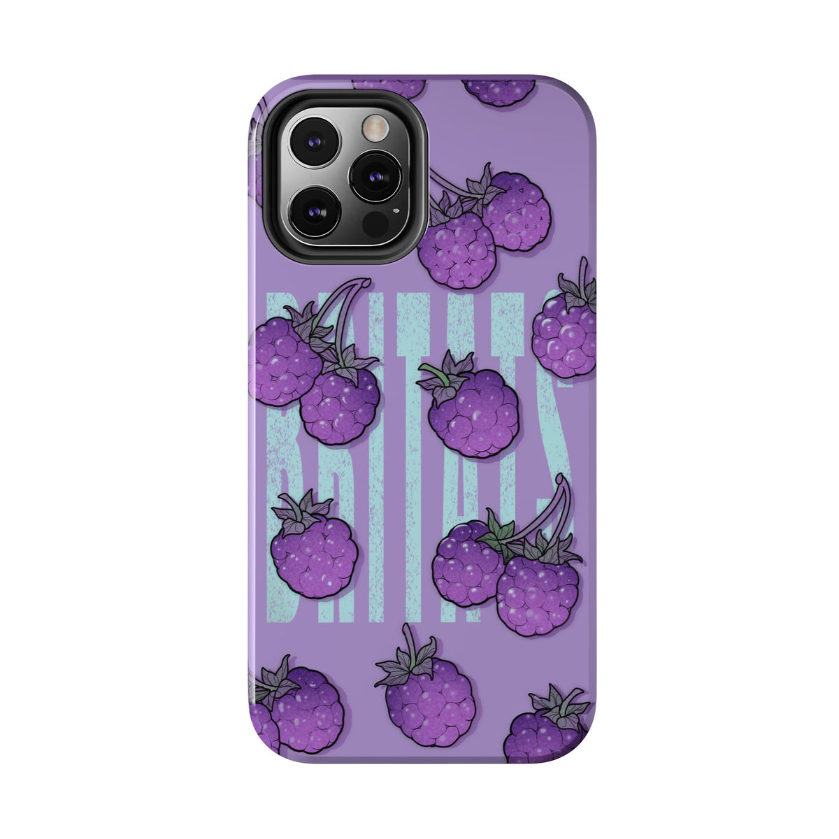 Britats lavender blackberry Phone Case