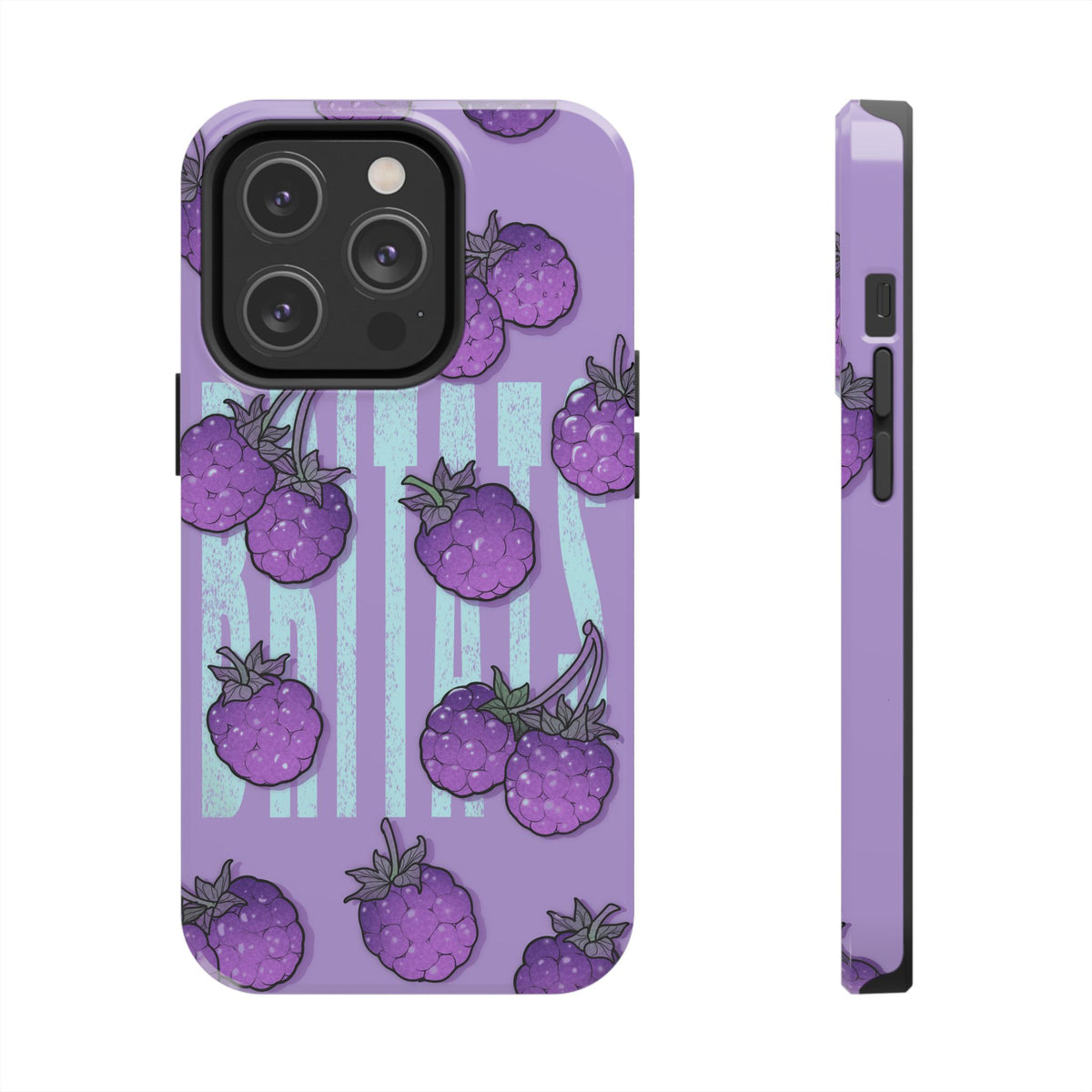 Britats lavender blackberry Phone Case
