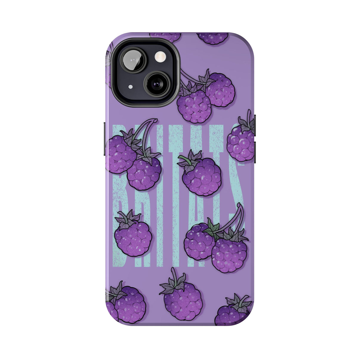 Britats lavender blackberry Phone Case