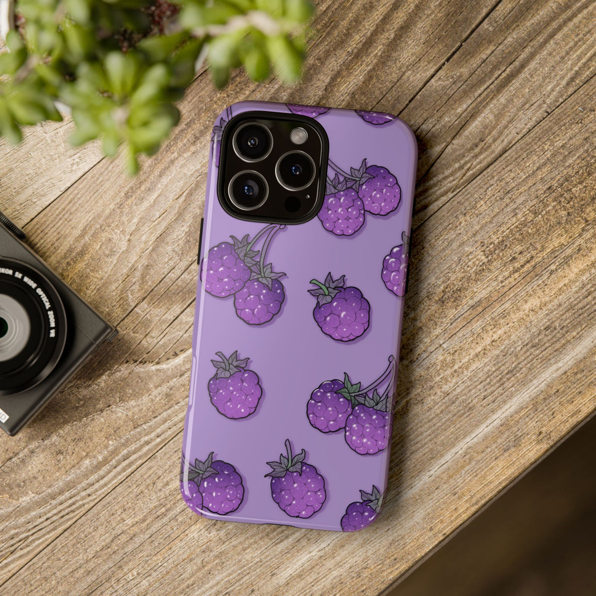 Lavender Blackberry Phone Case