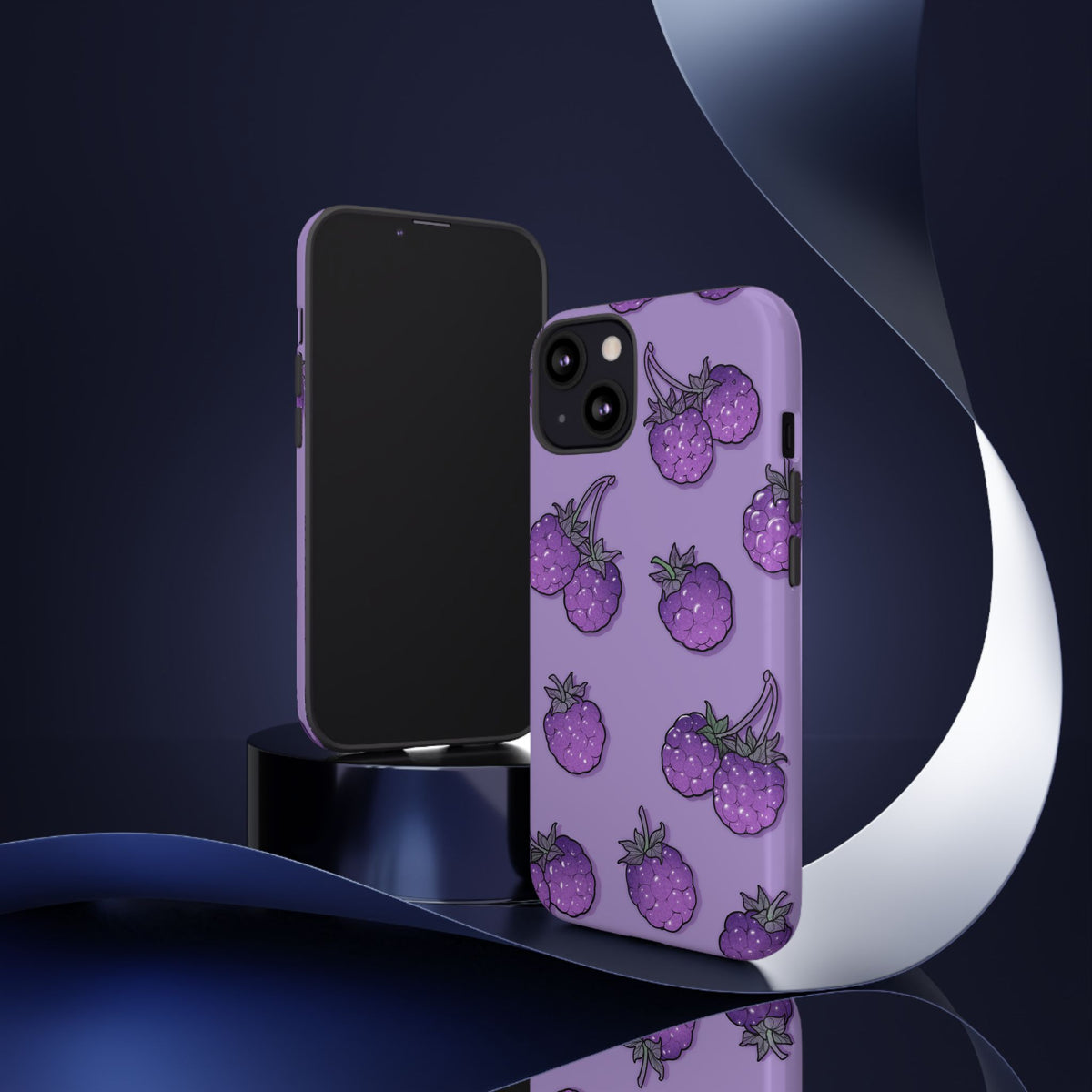 Lavender Blackberry Phone Case