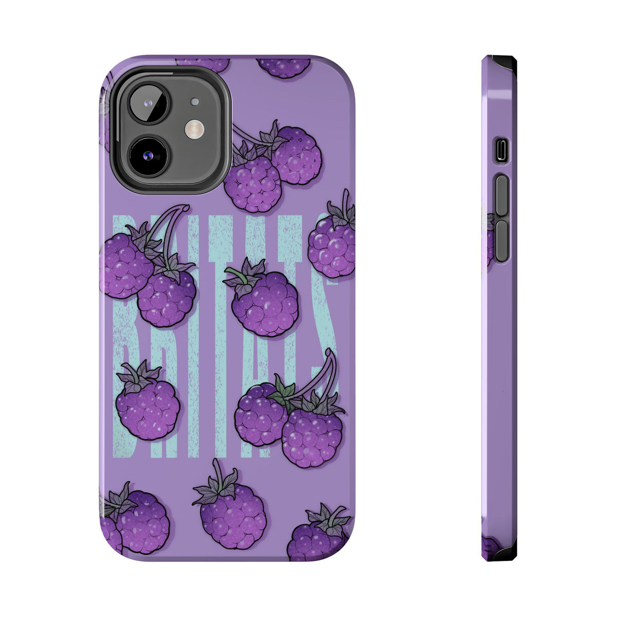 Britats lavender blackberry Phone Case