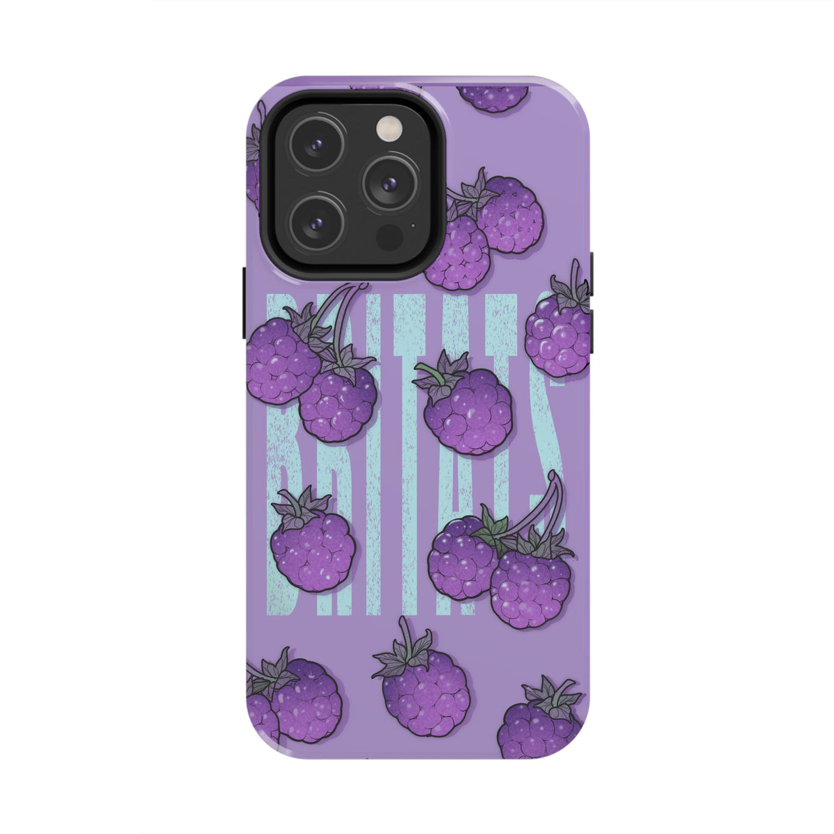 Britats lavender blackberry Phone Case
