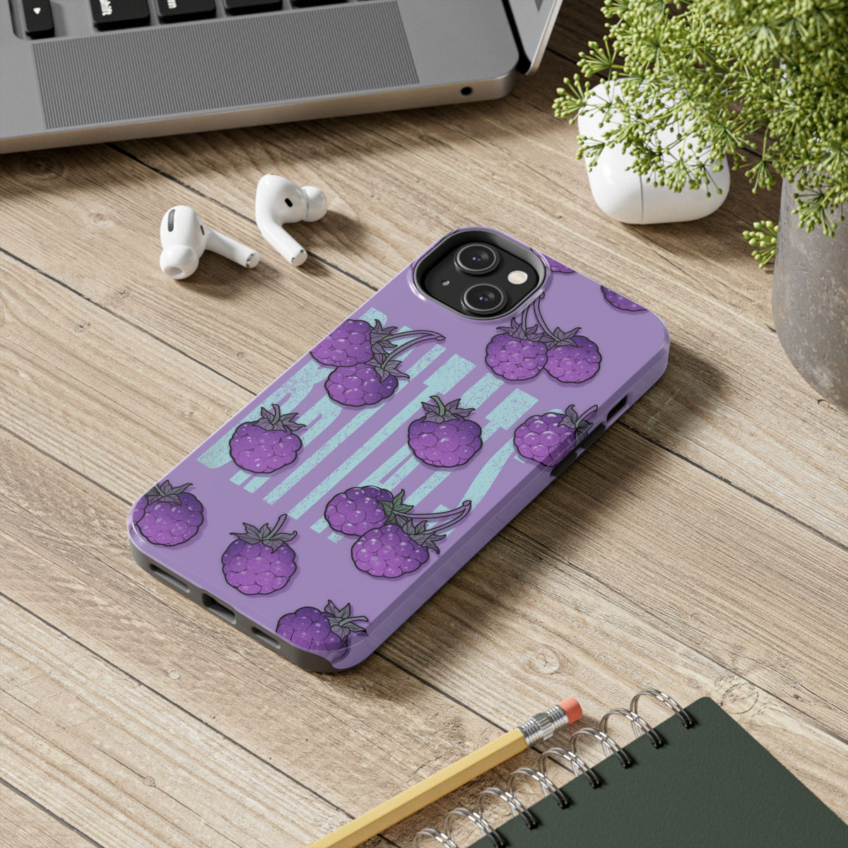 Britats lavender blackberry Phone Case