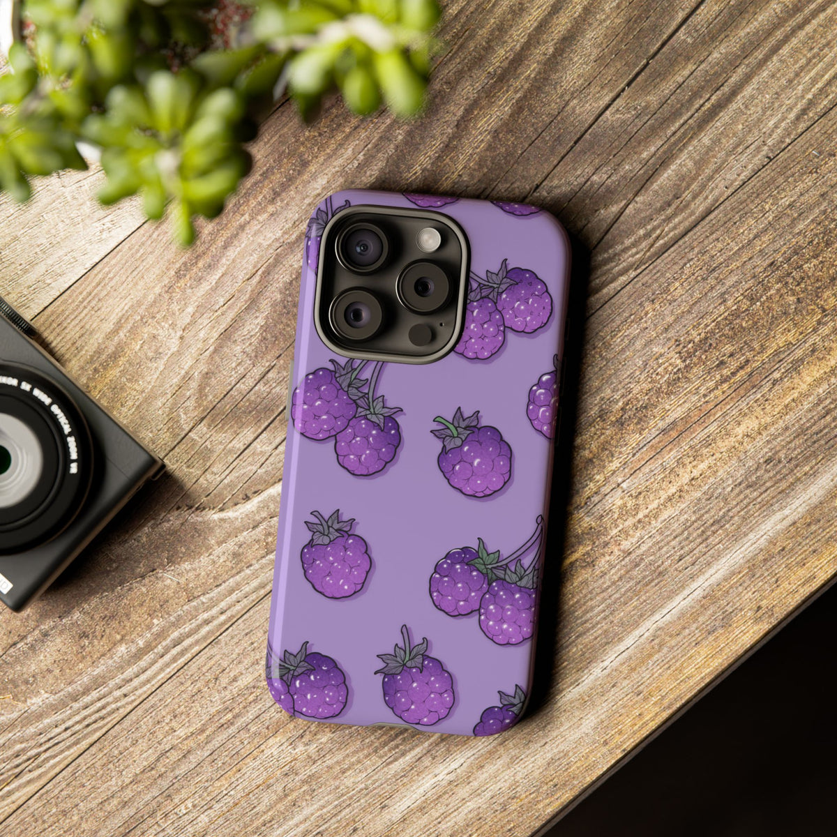 Lavender Blackberry Phone Case