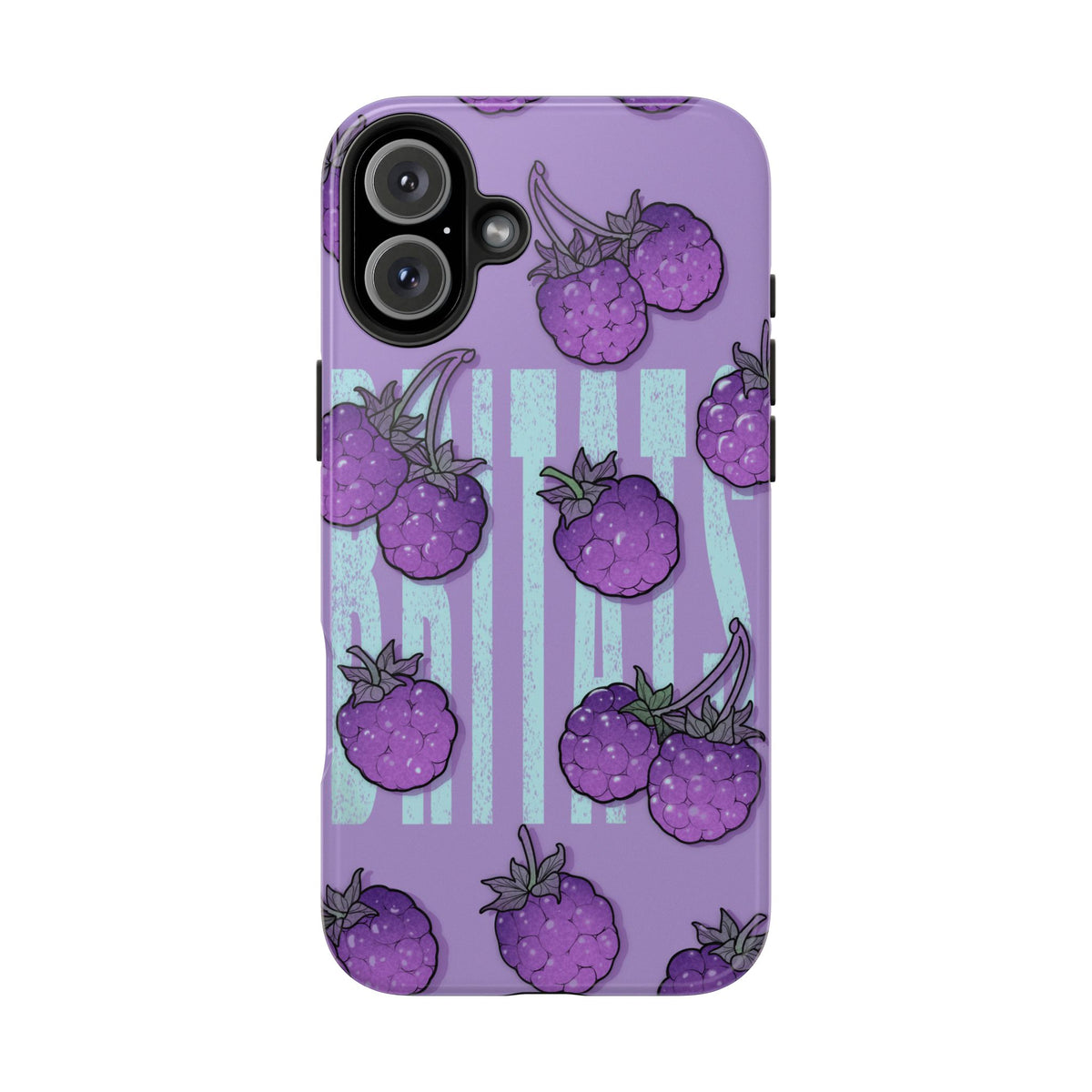 Britats lavender blackberry Phone Case