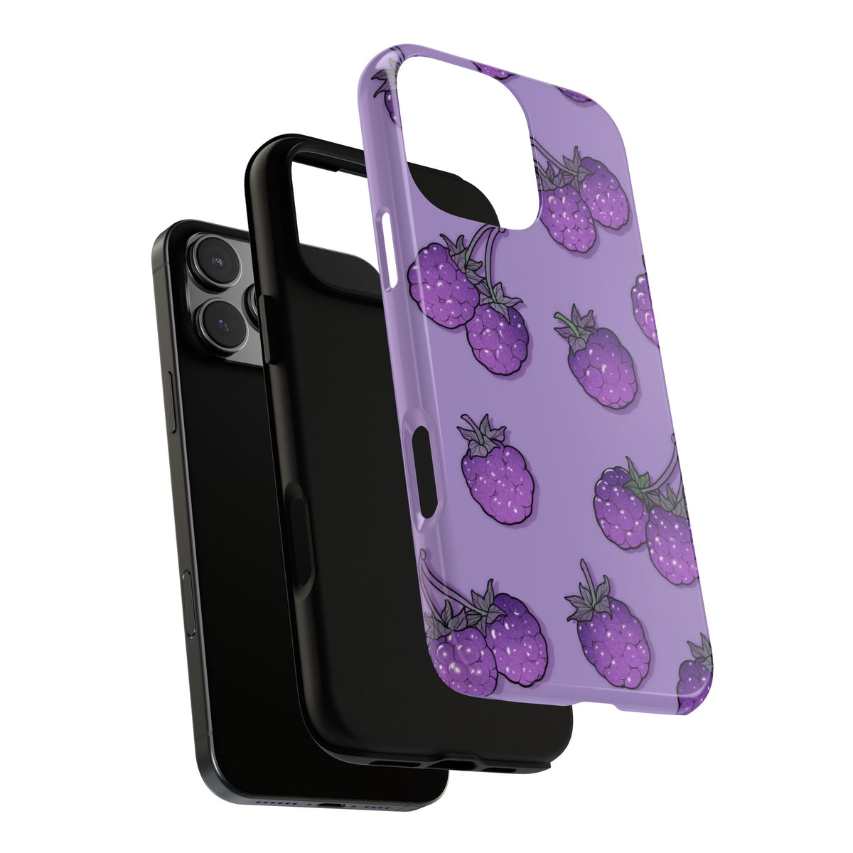 Lavender Blackberry Phone Case