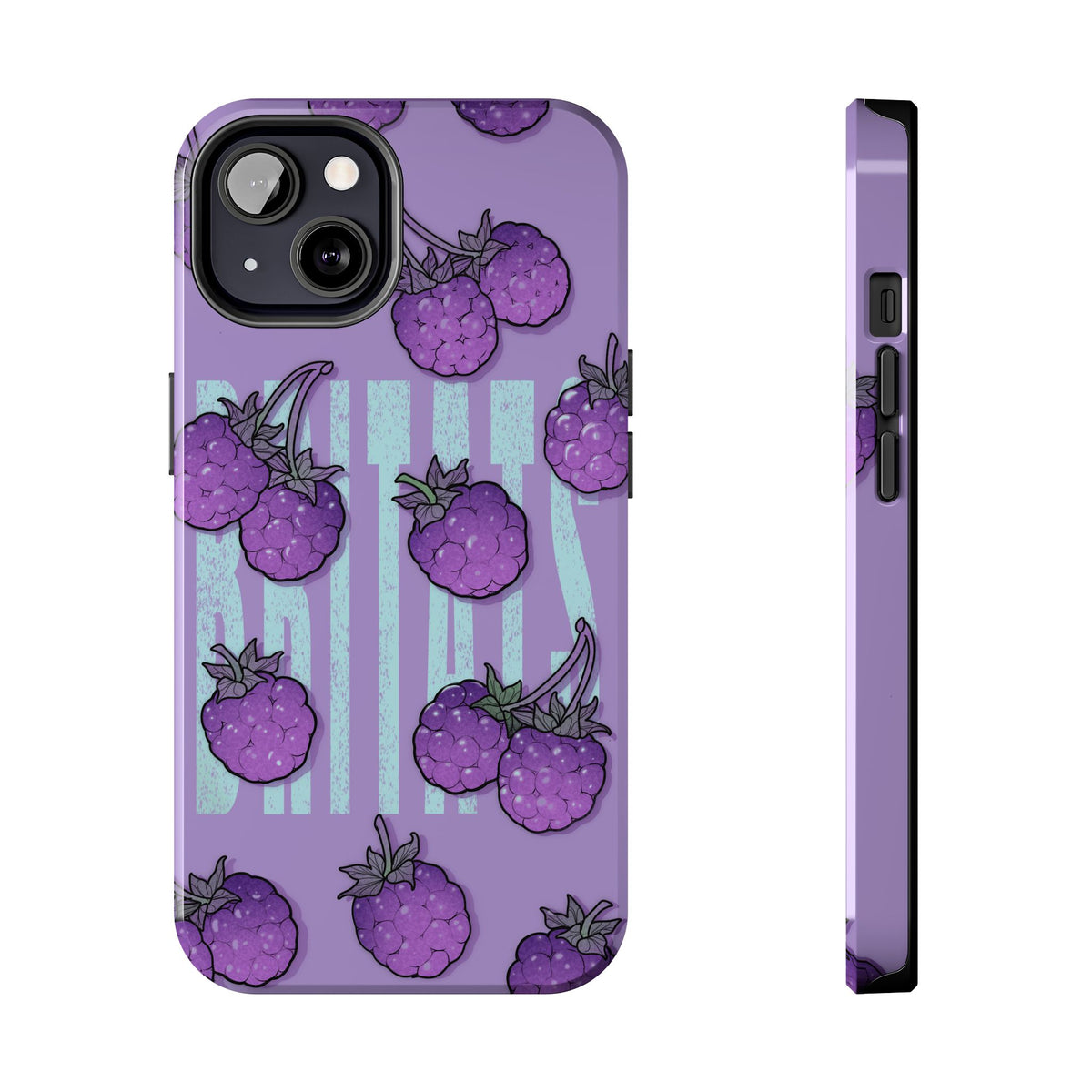 Britats lavender blackberry Phone Case