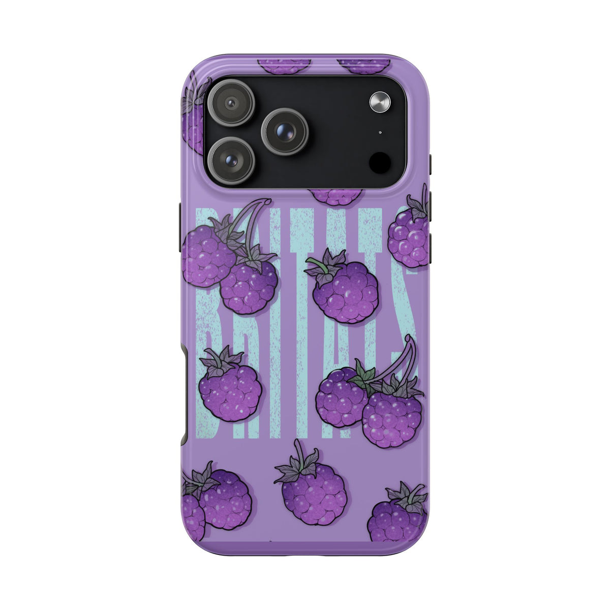 Britats lavender blackberry Phone Case