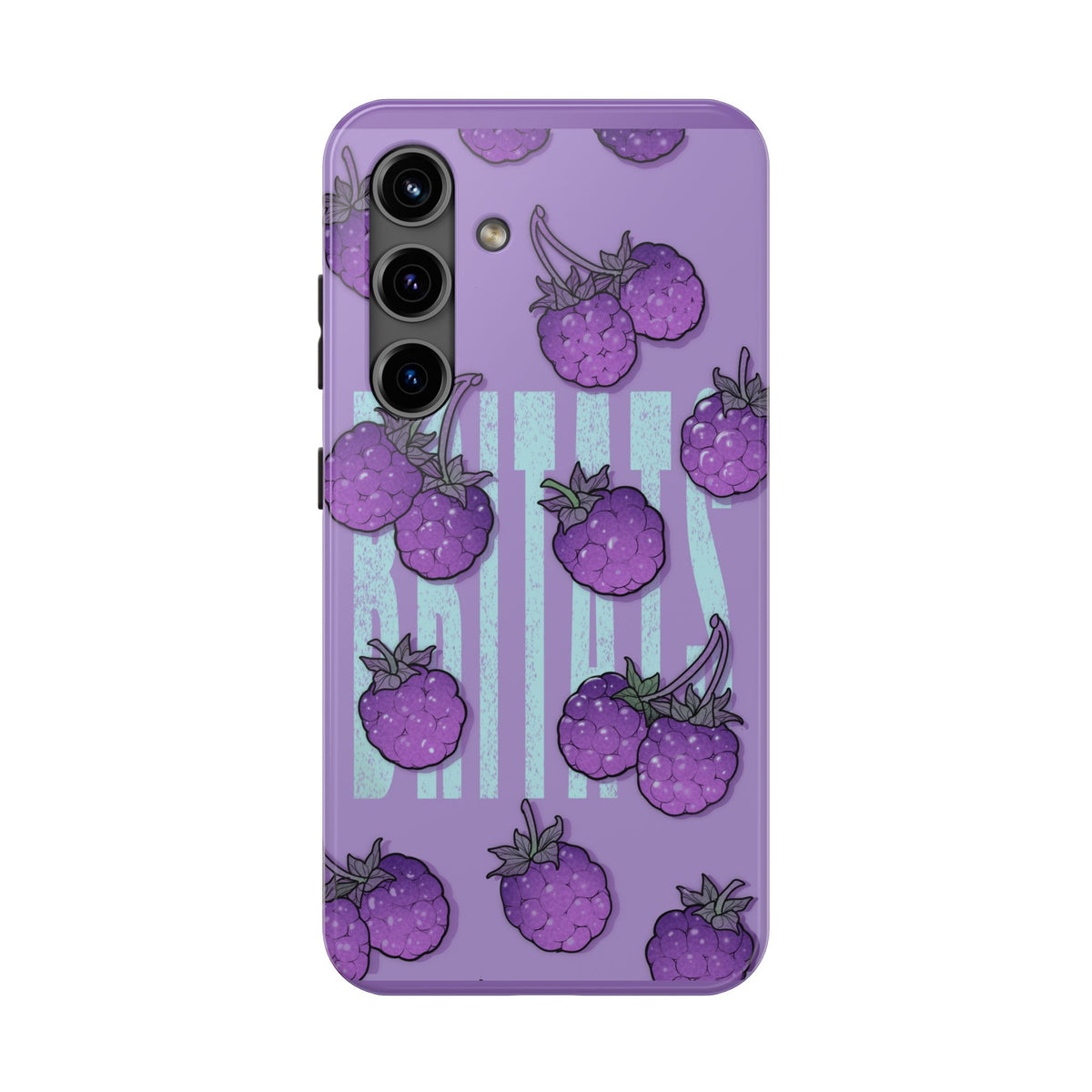 Britats lavender blackberry Phone Case