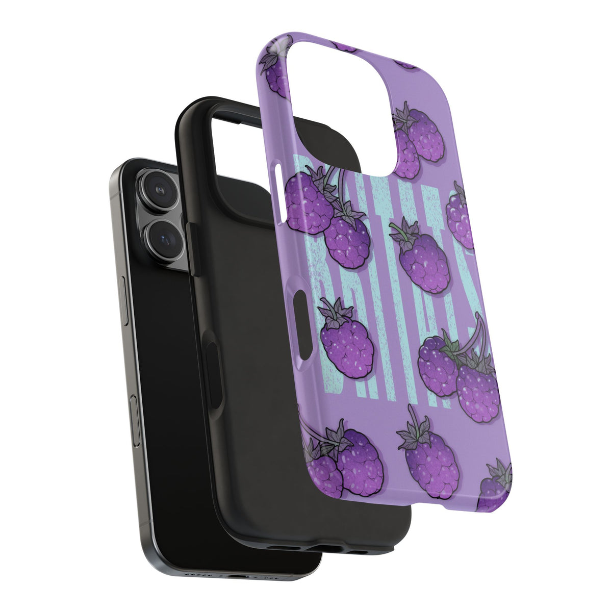 Britats lavender blackberry Phone Case