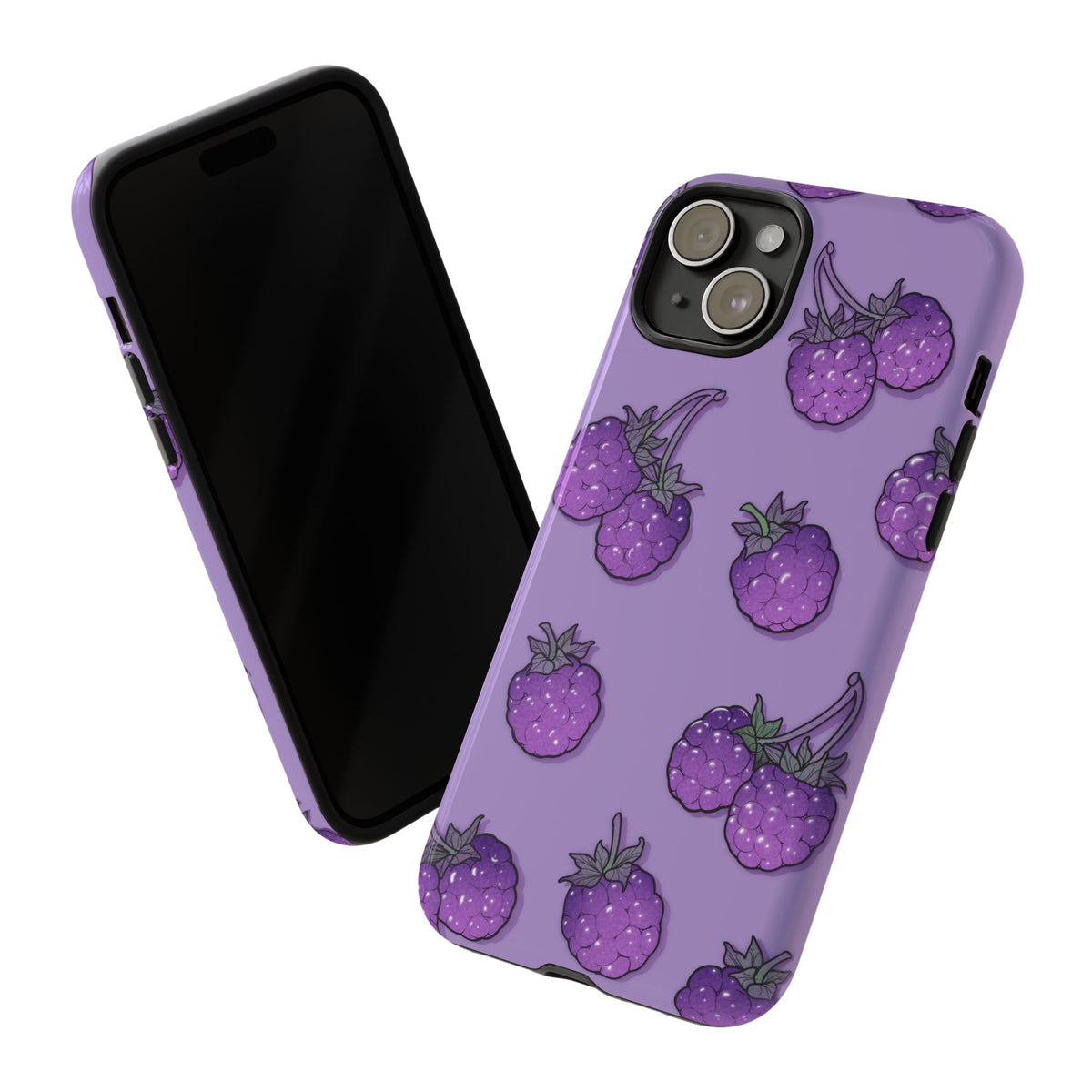 Lavender Blackberry Phone Case