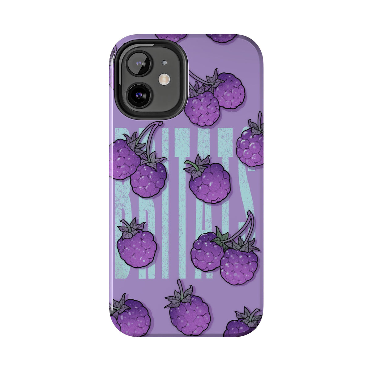Britats lavender blackberry Phone Case