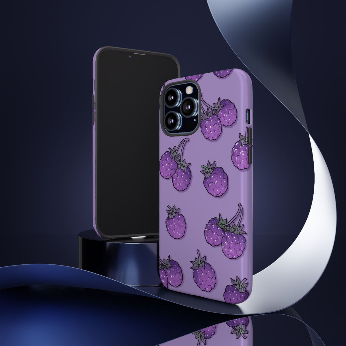Lavender Blackberry Phone Case