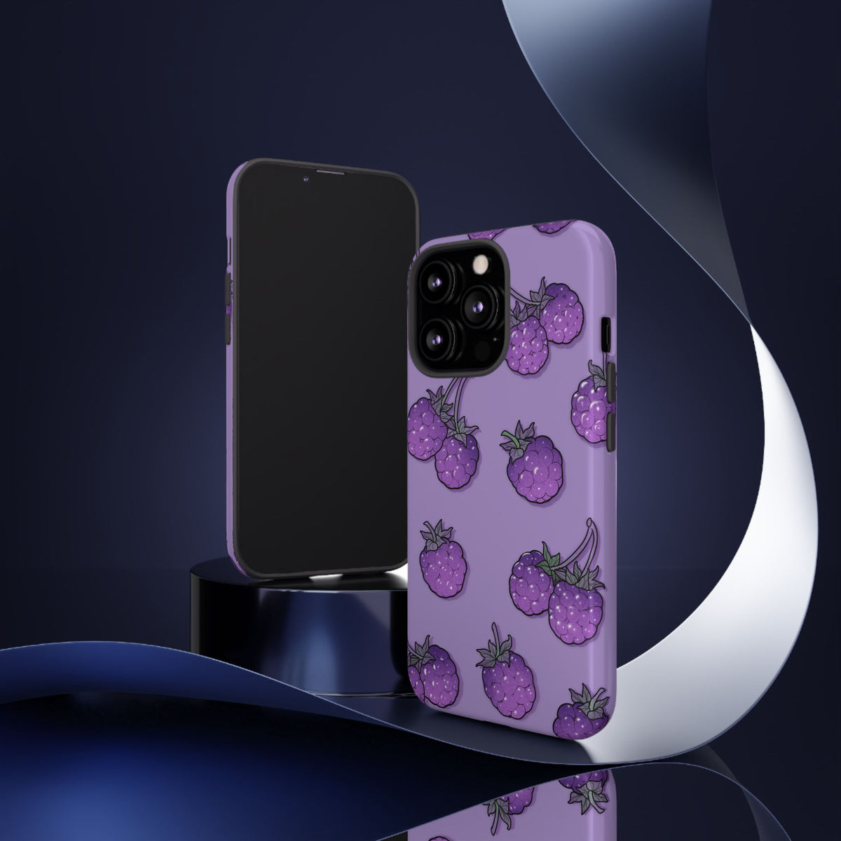 Lavender Blackberry Phone Case