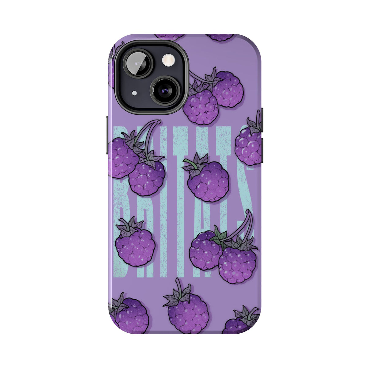 Britats lavender blackberry Phone Case
