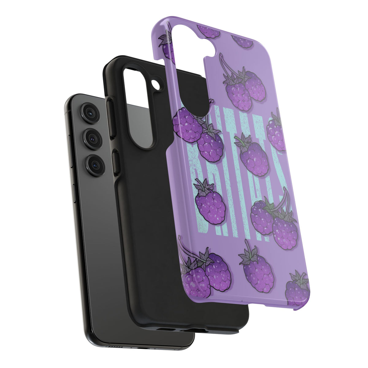 Britats lavender blackberry Phone Case