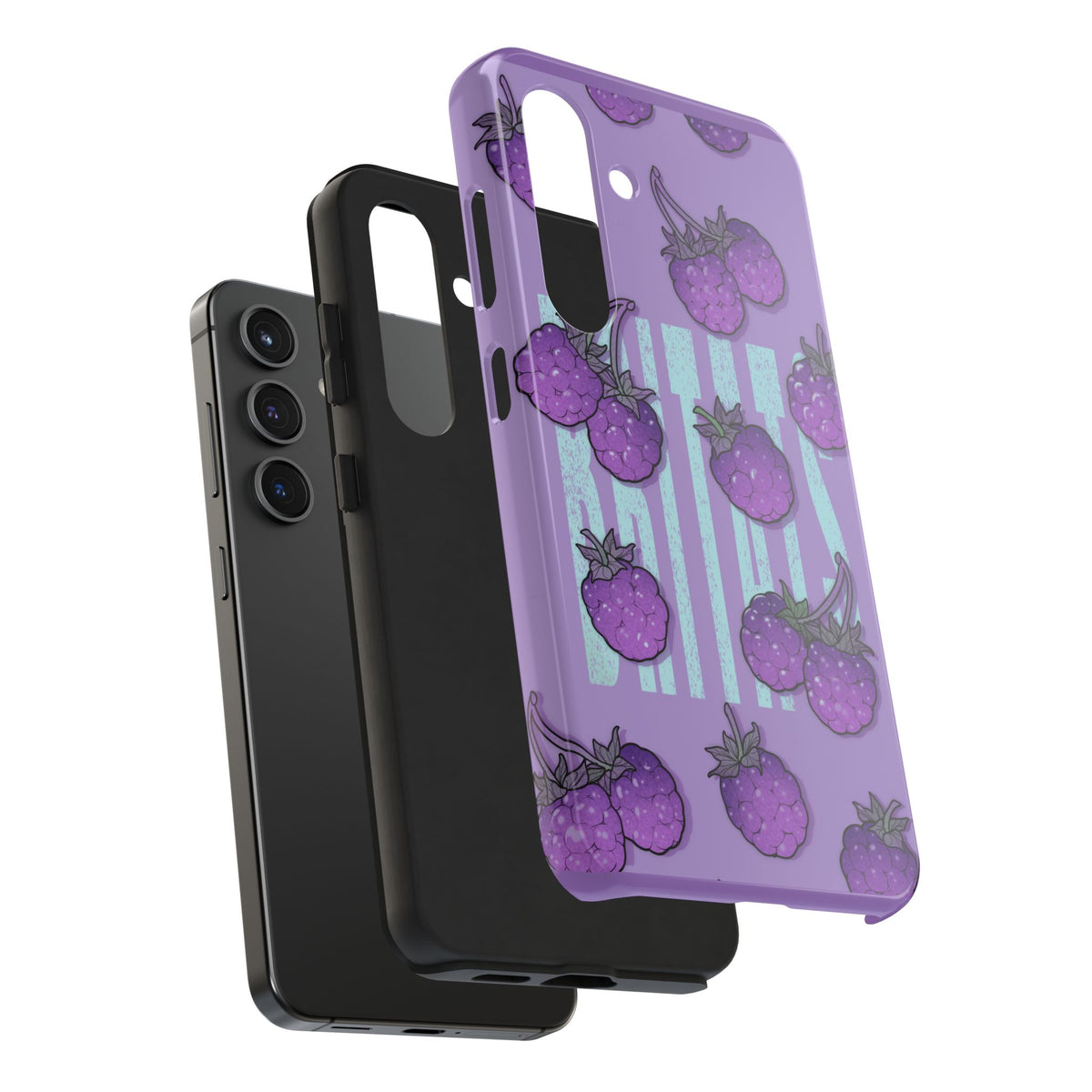 Britats lavender blackberry Phone Case