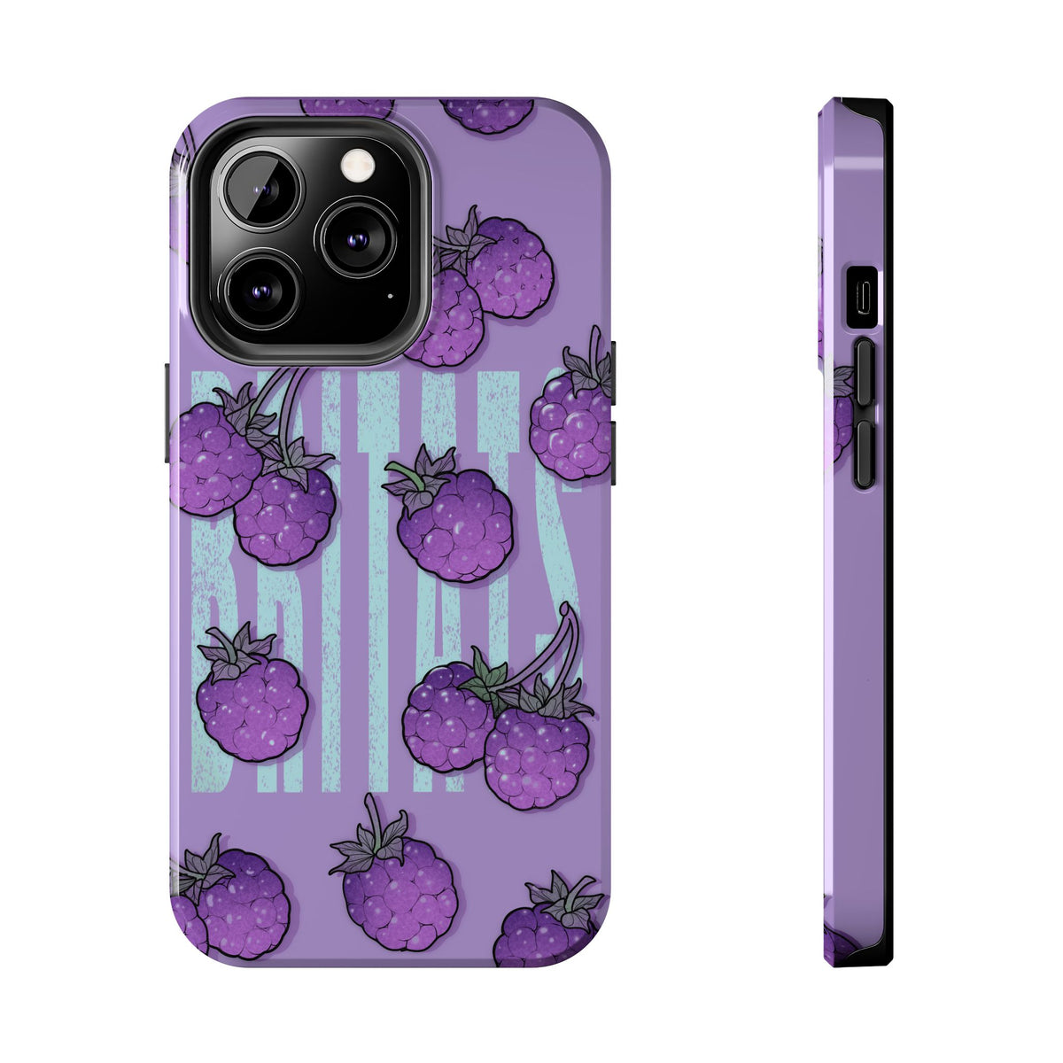 Britats lavender blackberry Phone Case