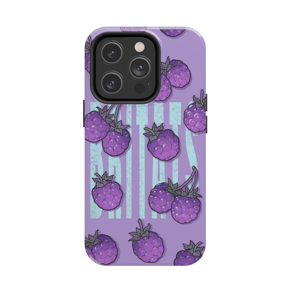 Britats lavender blackberry Phone Case