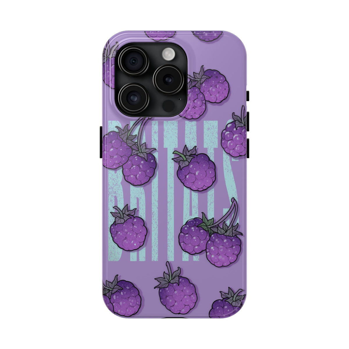 Britats lavender blackberry Phone Case