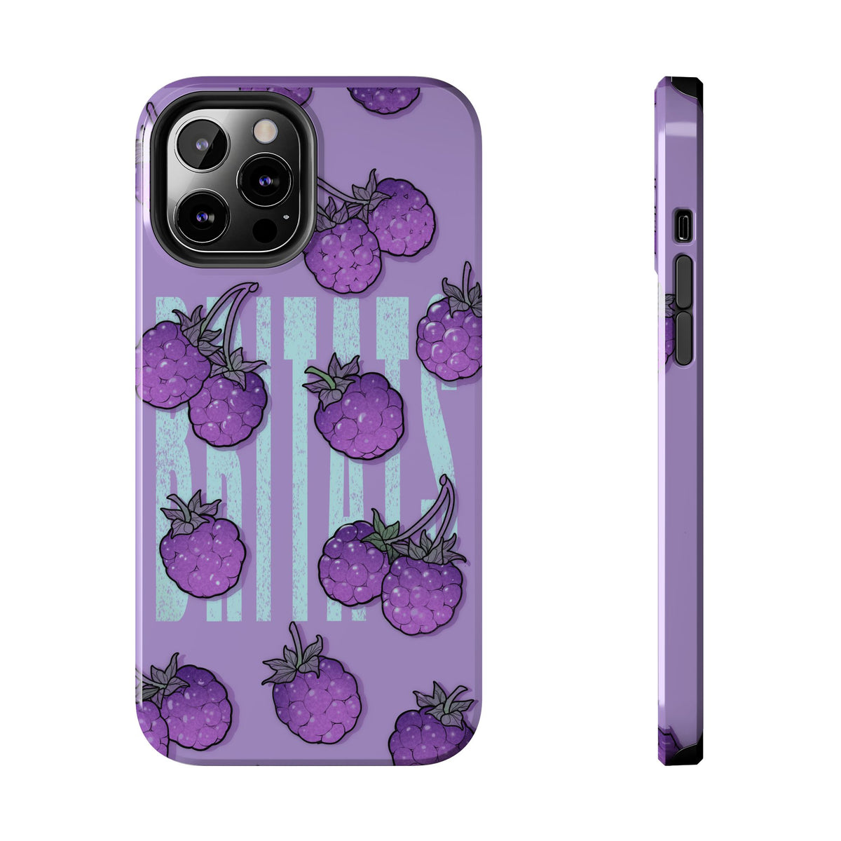 Britats lavender blackberry Phone Case